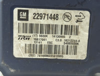 2013-2016 Chevrolet Malibu ABS Pump Control Module Replacement P/N:22971448 Fits Fits 2012 2013 2014 2015 2016 OEM Used Auto