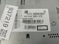 2013 Chevrolet Malibu Radio AM FM Cd Player Receiver Replacement P/N:22923802 Fits OEM Used Auto Parts - Oemusedautoparts1.c