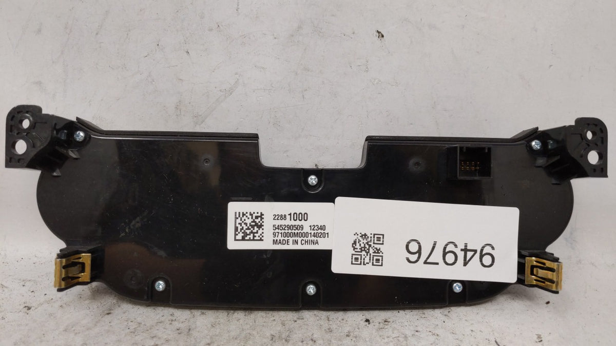 2013-2013 Chevrolet Malibu Am Fm Cd Player Radio Receiver 94976 - Oemusedautoparts1.com