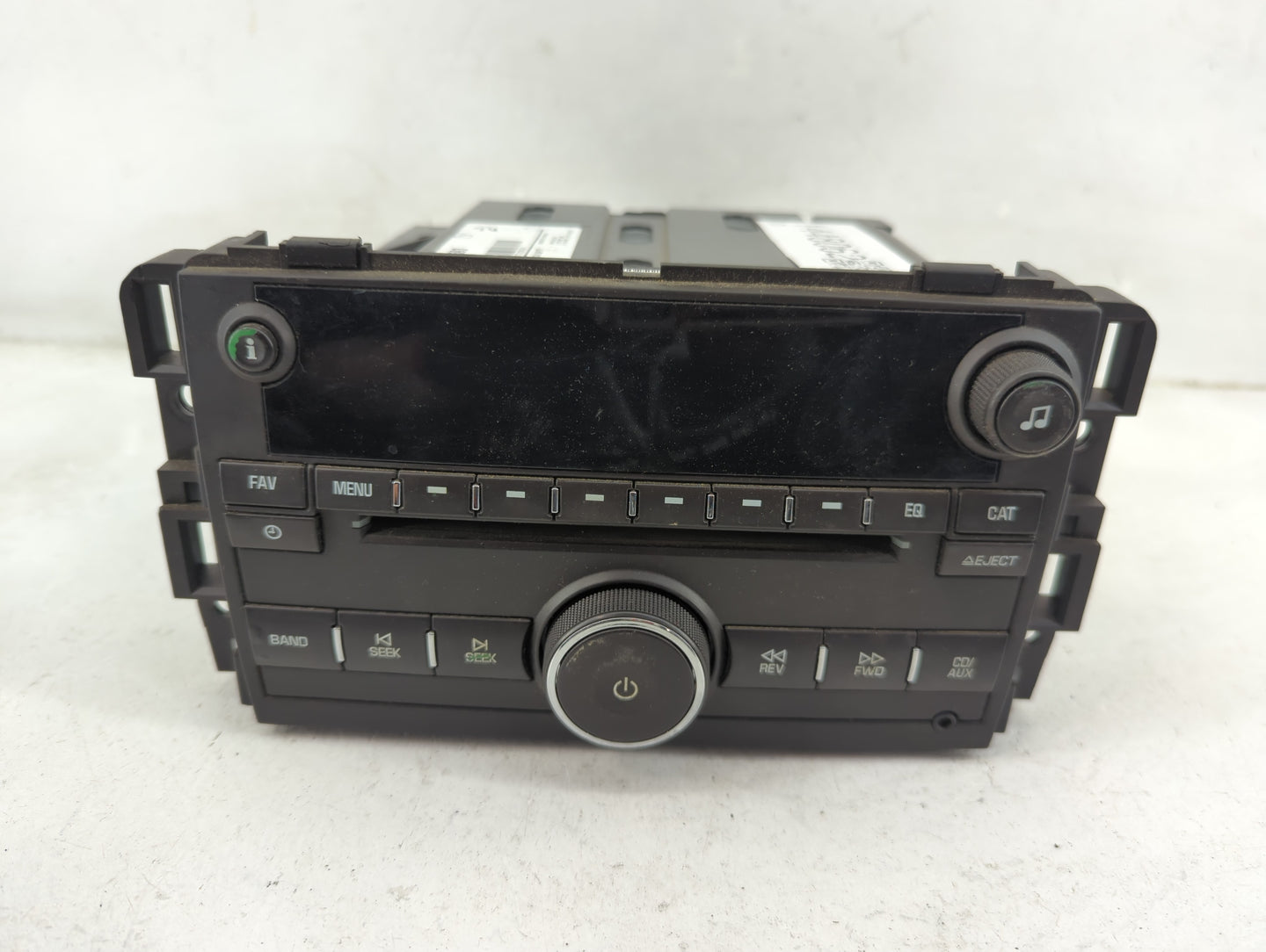 2010-2014 Chevrolet Silverado Radio AM FM Cd Player Receiver Replacement P/N:20934593 28256335 Fits OEM Used Auto Parts - Oe
