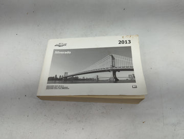 2013 Chevrolet Silverado Owners Manual Book Guide P/N:22974446 OEM Used Auto Parts - Oemusedautoparts1.com