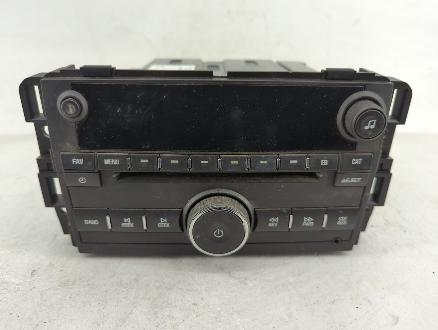 2010-2013 Chevrolet Silverado 1500 Radio AM FM Cd Player Receiver Replacement P/N:28256335 20934593 Fits OEM Used Auto Parts