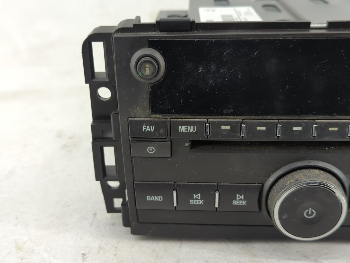 2010-2013 Chevrolet Silverado 1500 Radio AM FM Cd Player Receiver Replacement P/N:28256335 20934593 Fits OEM Used Auto Parts