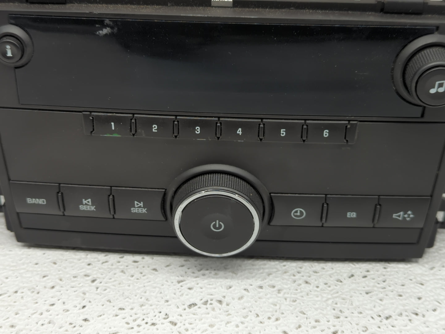 2007-2013 Chevrolet Silverado 1500 Radio AM FM Cd Player Receiver Replacement P/N:28162319 25942014 Fits OEM Used Auto Parts