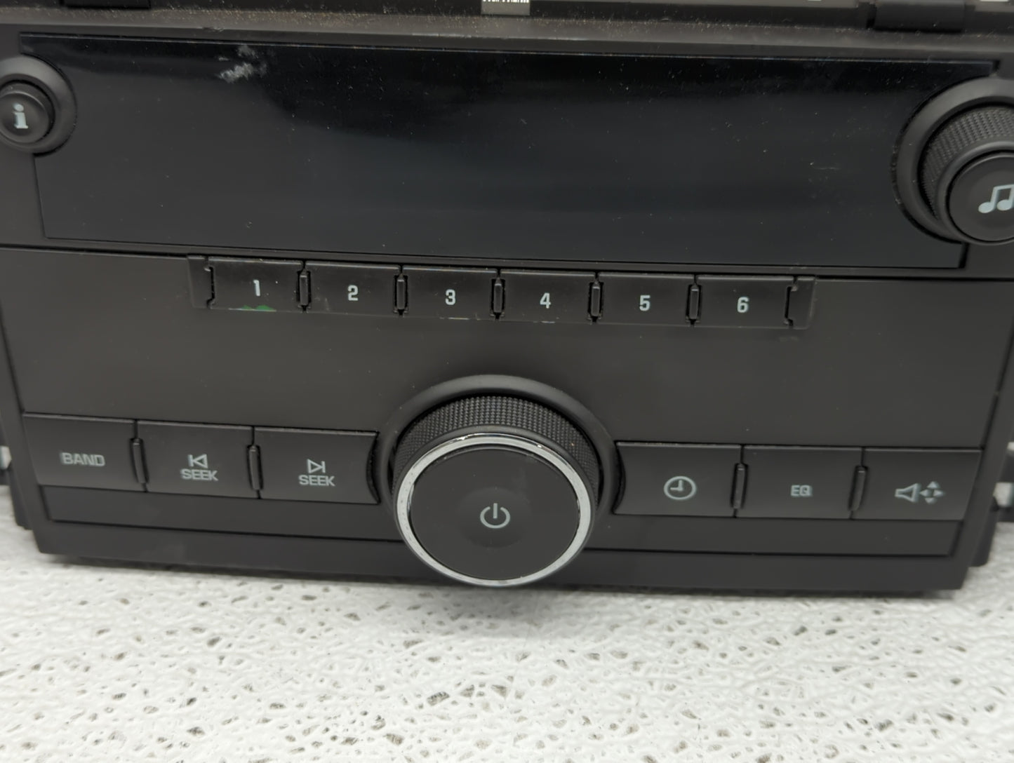 2007-2013 Chevrolet Silverado 1500 Radio AM FM Cd Player Receiver Replacement P/N:28162319 25942014 Fits OEM Used Auto Parts