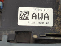 2010-2013 Chevrolet Silverado 1500 Fusebox Fuse Box Panel Relay Module P/N:22798215 N1 Fits Fits 2010 2011 2012 2013 2014 OE