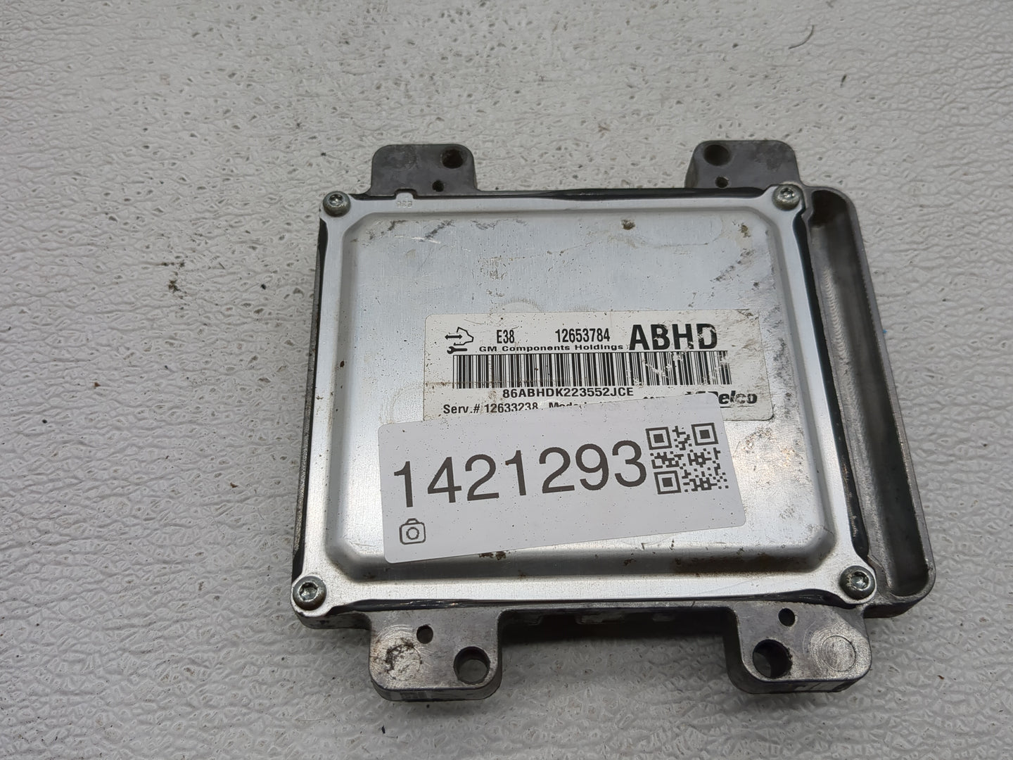 2010-2013 Chevrolet Silverado 1500 PCM Engine Control Computer ECU ECM PCU OEM P/N:12653784 12633238 Fits OEM Used Auto Part