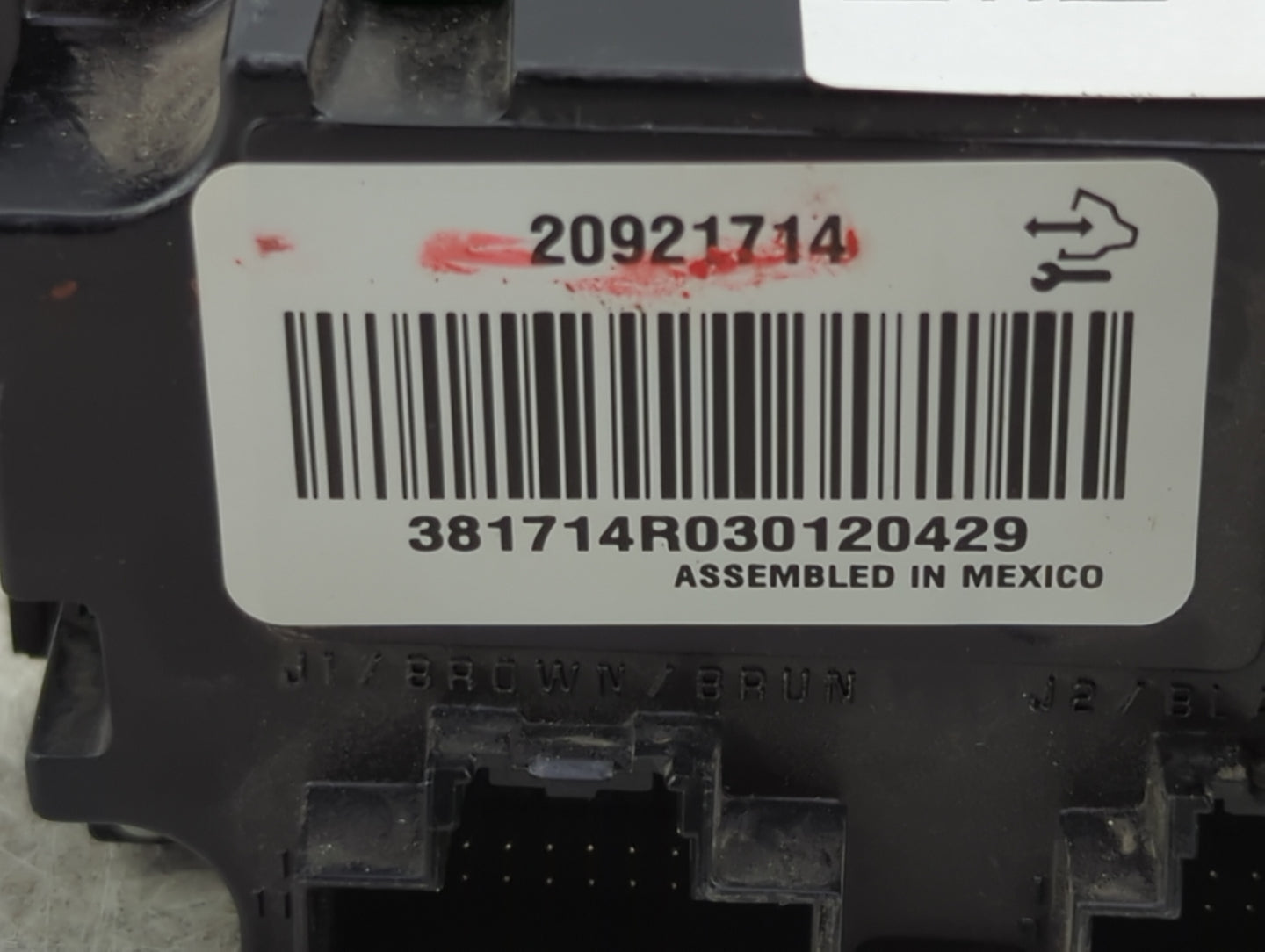 2012-2013 Chevrolet Silverado 1500 Climate Control Module Temperature AC/Heater Replacement P/N:20921714 381714R030120429 Fi