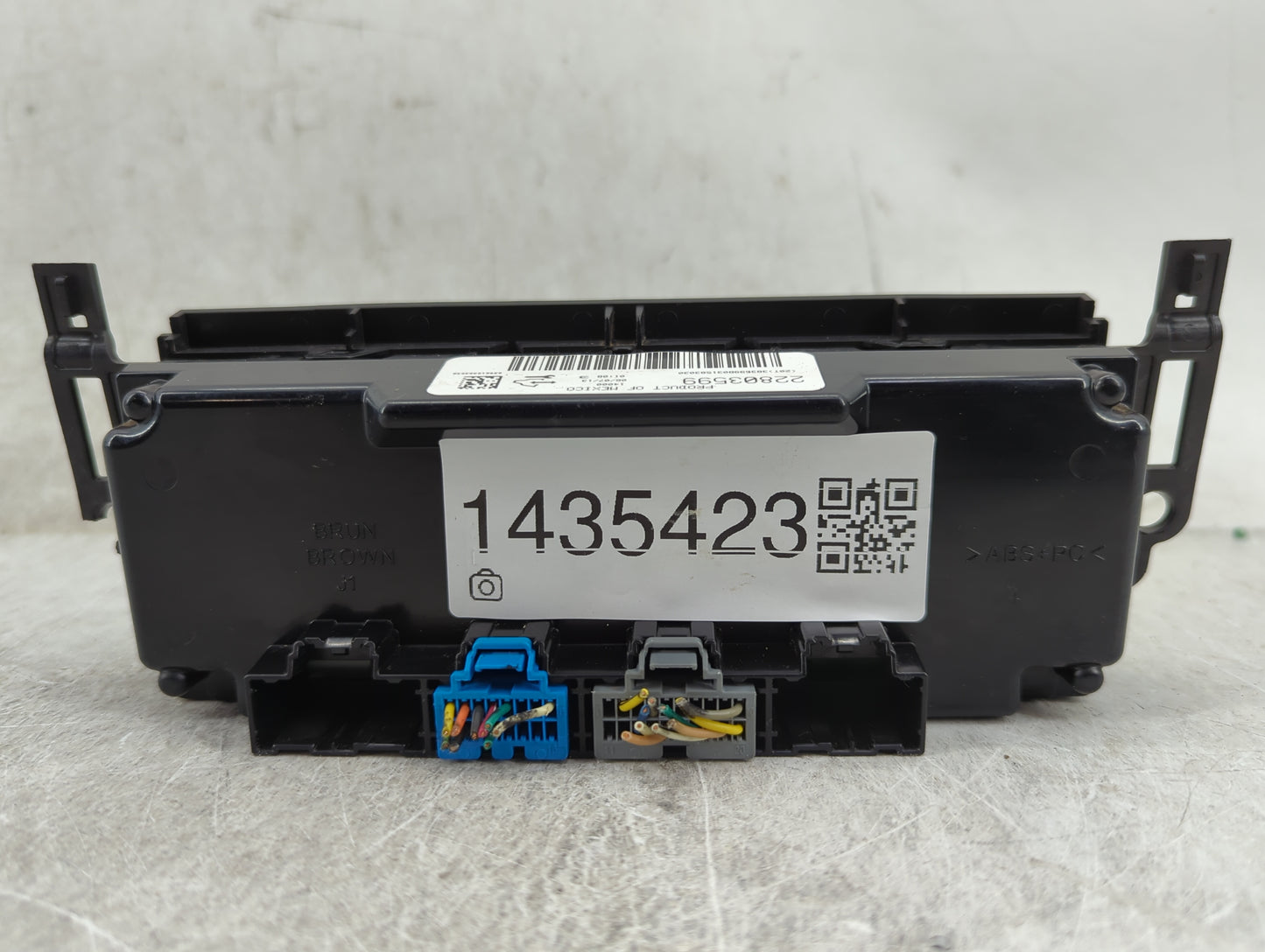 2012-2013 Chevrolet Silverado 1500 Climate Control Module Temperature AC/Heater Replacement P/N:22803599 Fits Fits 2012 2013