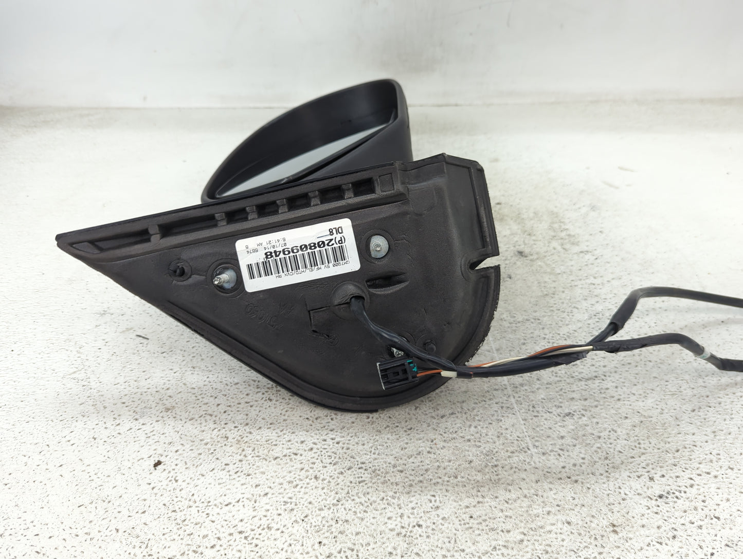 2009-2013 Chevrolet Silverado 1500 Passenger Side View Mirror - Right Door Mirror OEM Used - Oemusedautoparts1.com