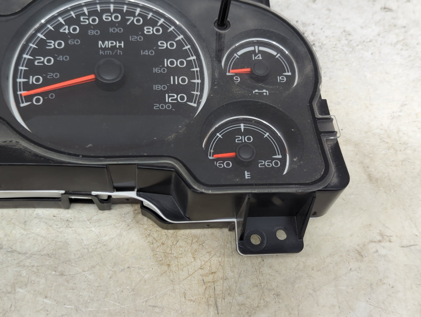 2008-2013 Chevrolet Silverado 1500 Instrument Cluster Speedometer Gauges P/N:28255338 255338010343CYST Miles: Fits OEM Used 