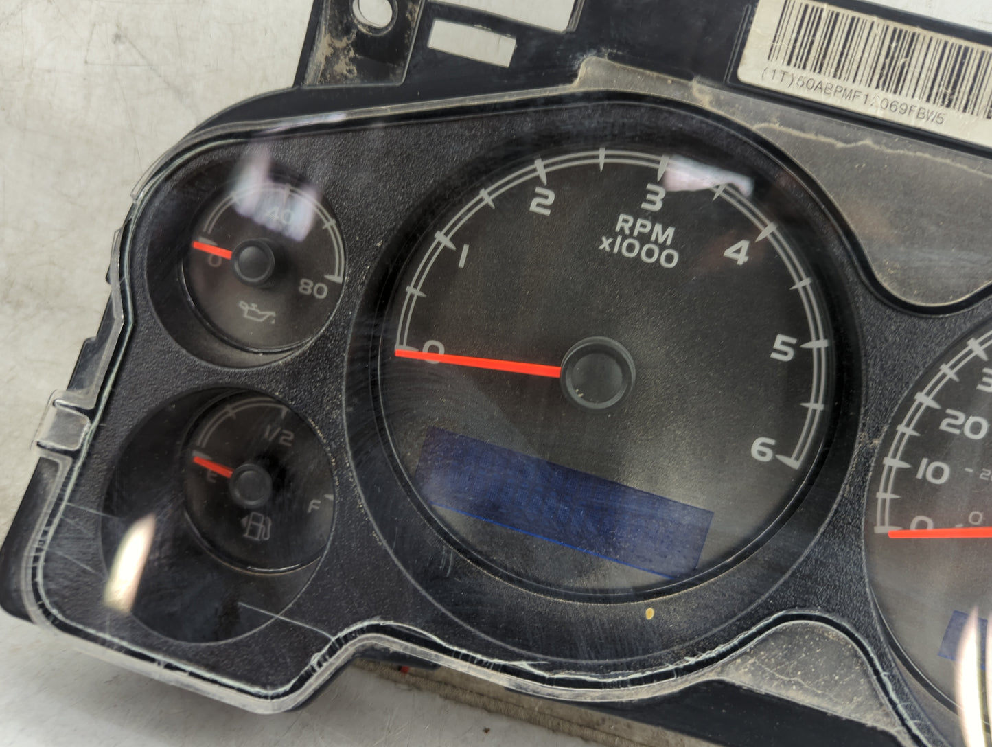 2008-2013 Chevrolet Silverado 1500 Instrument Cluster Speedometer Gauges P/N:20958763 28278978 Miles: Fits OEM Used Auto Par