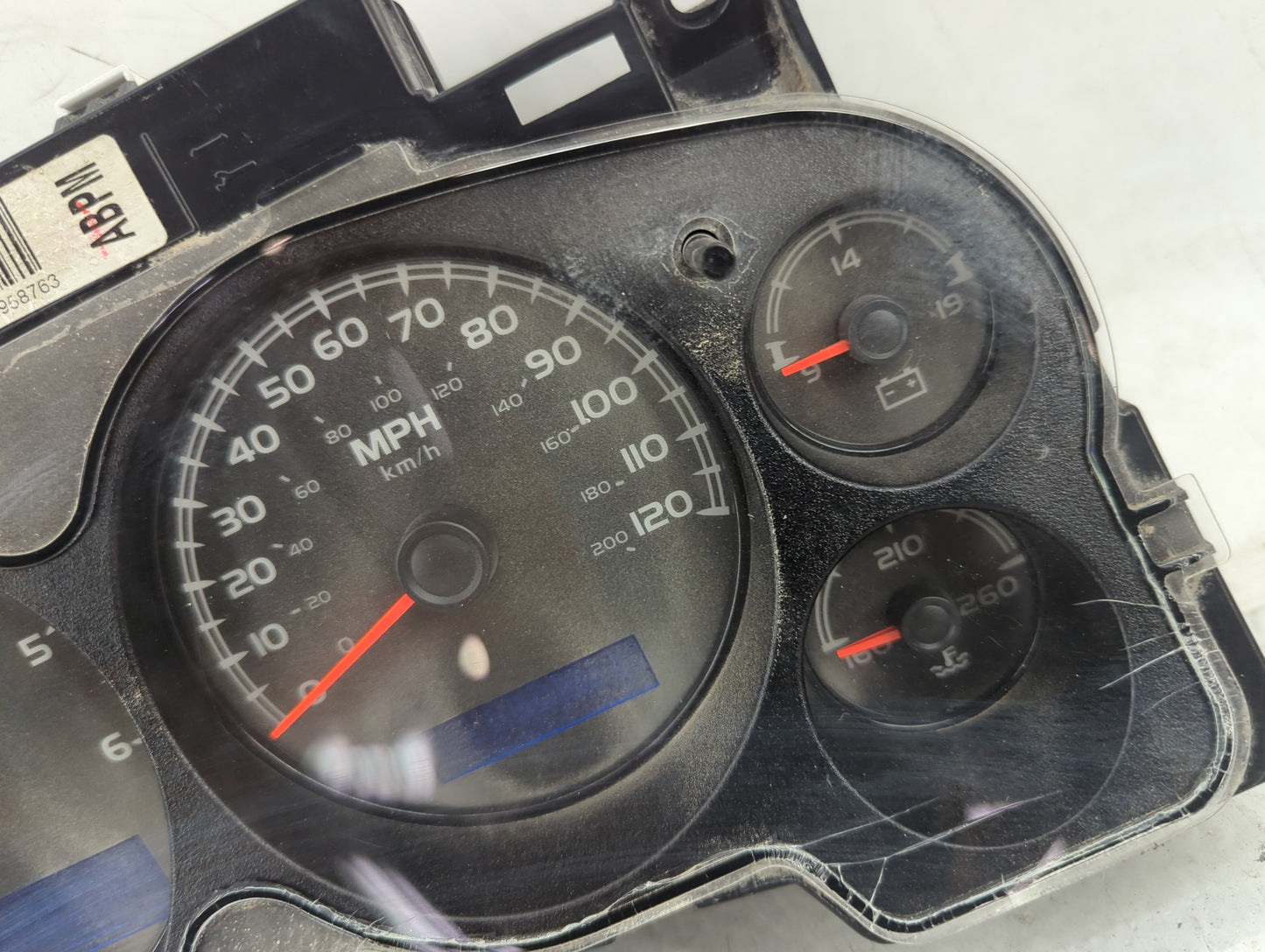 2008-2013 Chevrolet Silverado 1500 Instrument Cluster Speedometer Gauges P/N:20958763 28278978 Miles: Fits OEM Used Auto Par