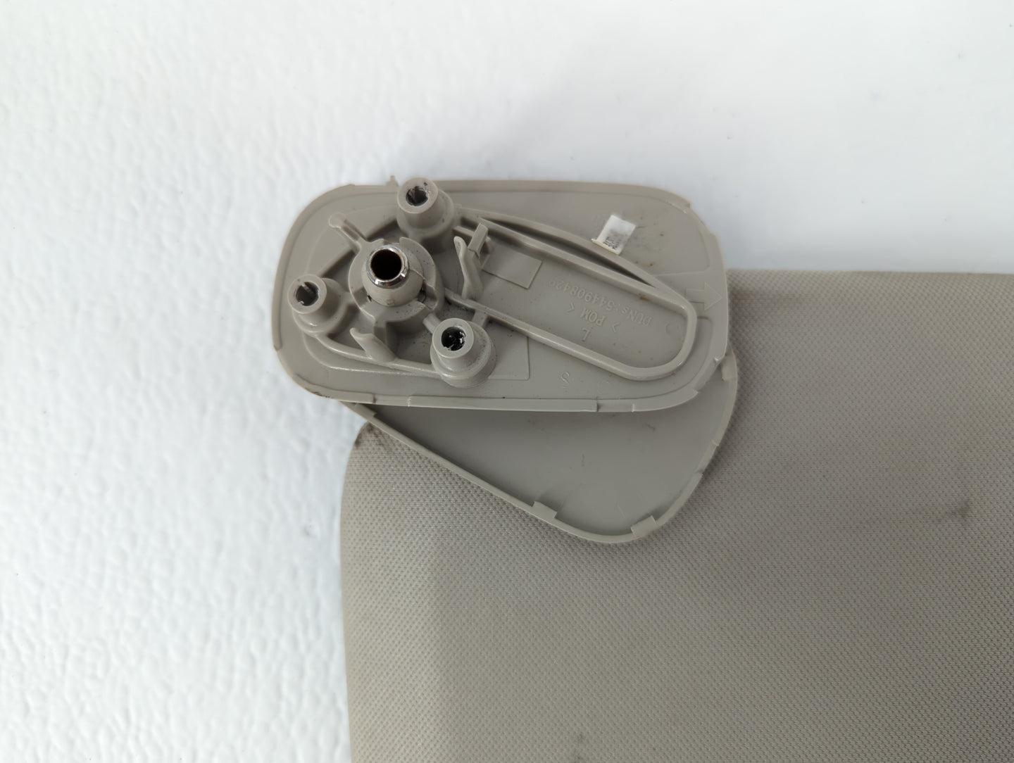 2007-2013 Chevrolet Silverado 1500 Sun Visor Shade Replacement Passenger Right Mirror Fits OEM Used Auto Parts - Oemusedauto