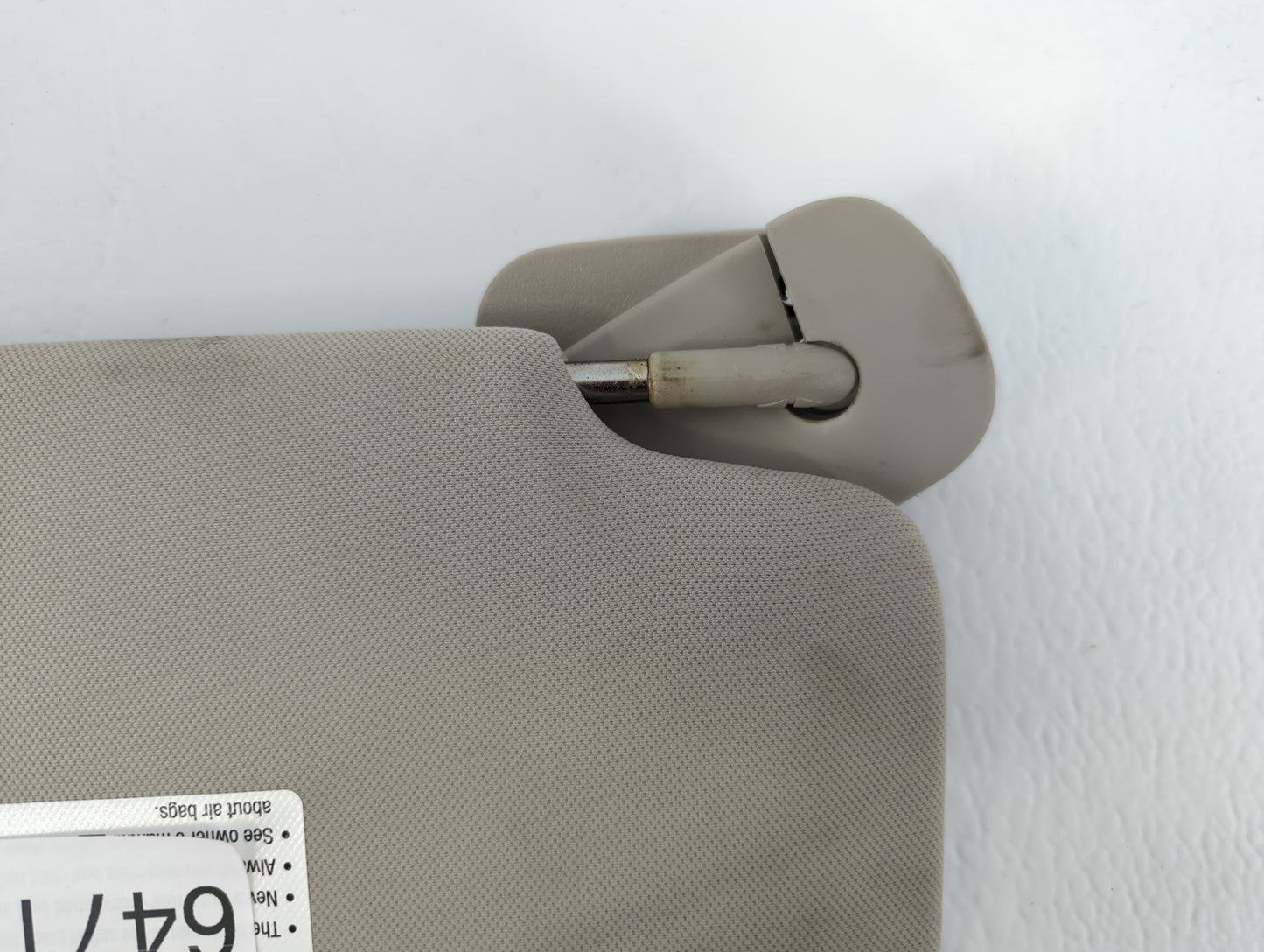 2007-2013 Chevrolet Silverado 1500 Sun Visor Shade Replacement Passenger Right Mirror Fits OEM Used Auto Parts - Oemusedauto