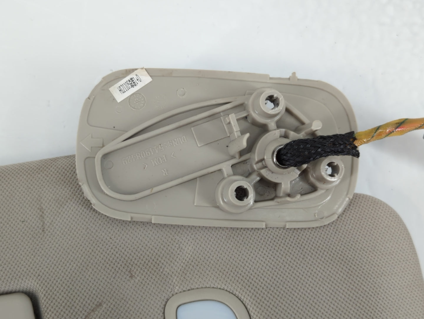 2007-2014 Chevrolet Silverado 2500 Sun Visor Shade Replacement Passenger Right Mirror Fits OEM Used Auto Parts - Oemusedauto