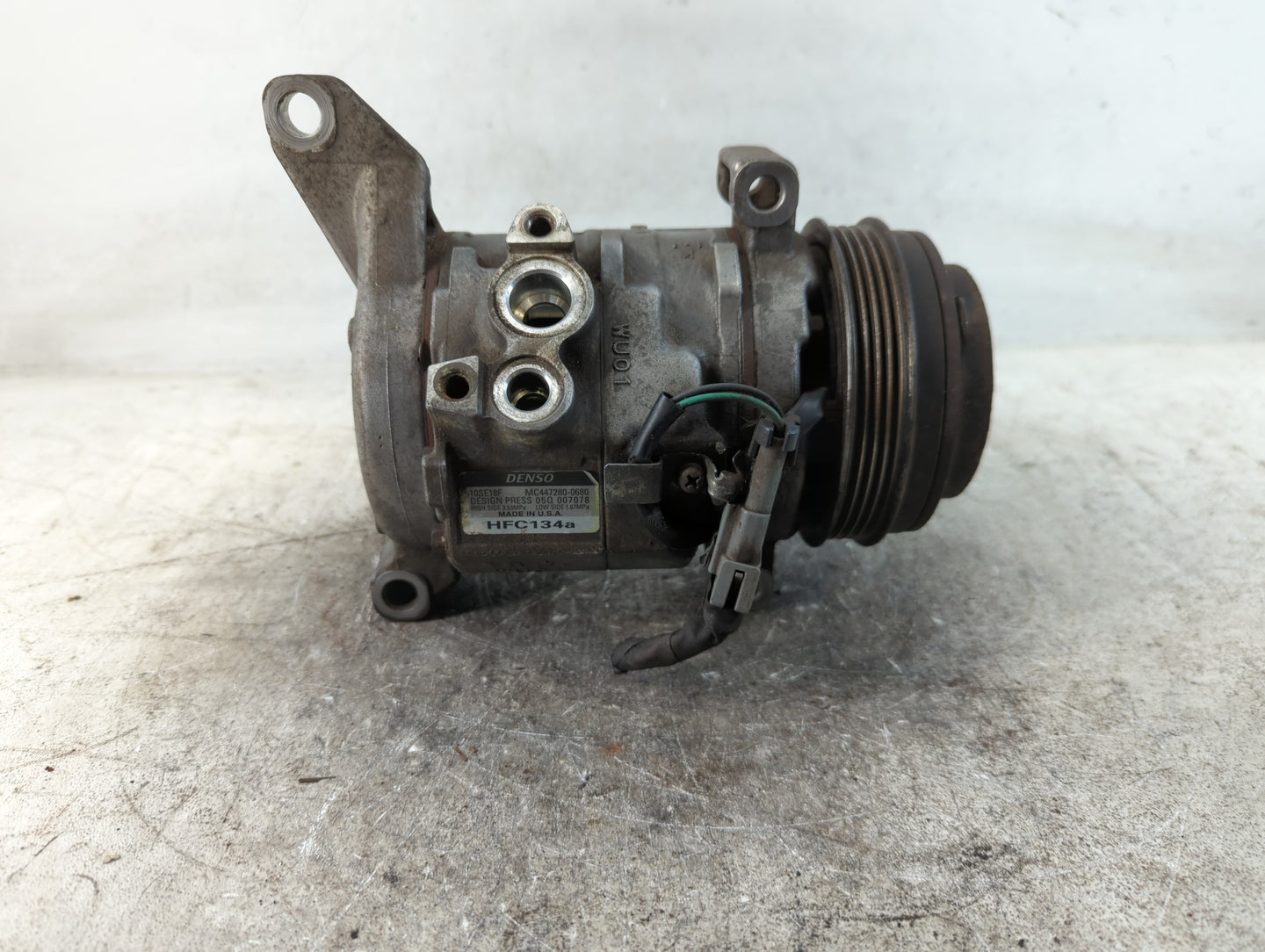 Chevrolet Silverado 2500 Air Conditioning A/c Ac Compressor Oem - Oemusedautoparts1.com