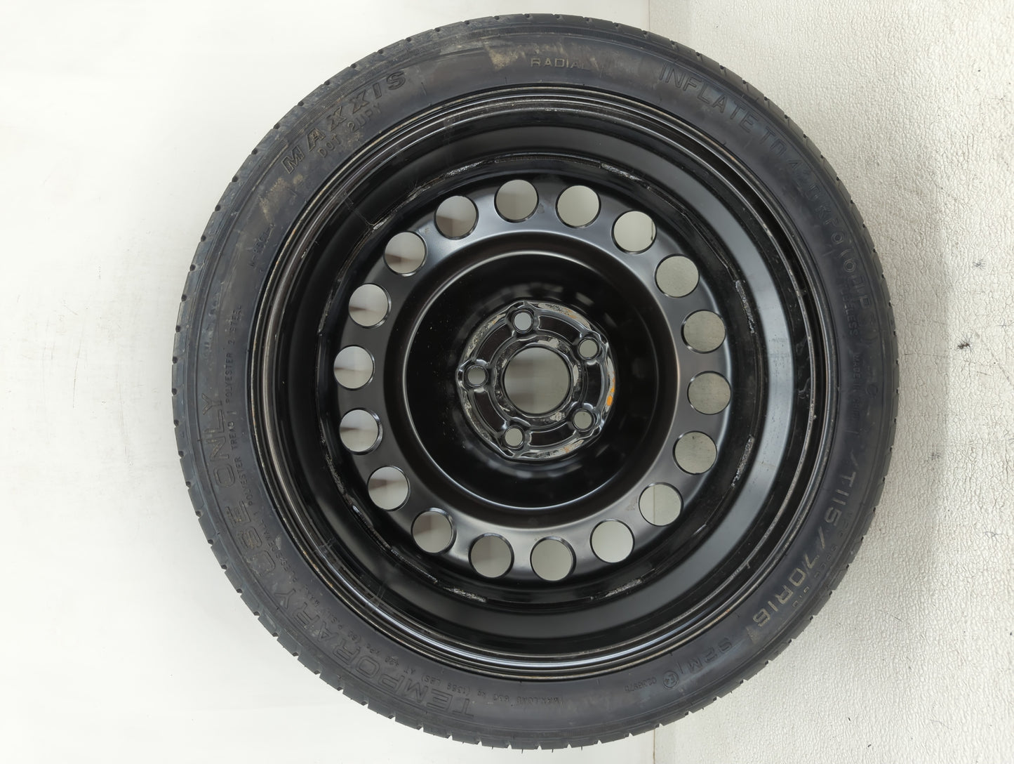 2012-2020 Chevrolet Sonic Spare Donut Tire Wheel Rim Oem - Oemusedautoparts1.com
