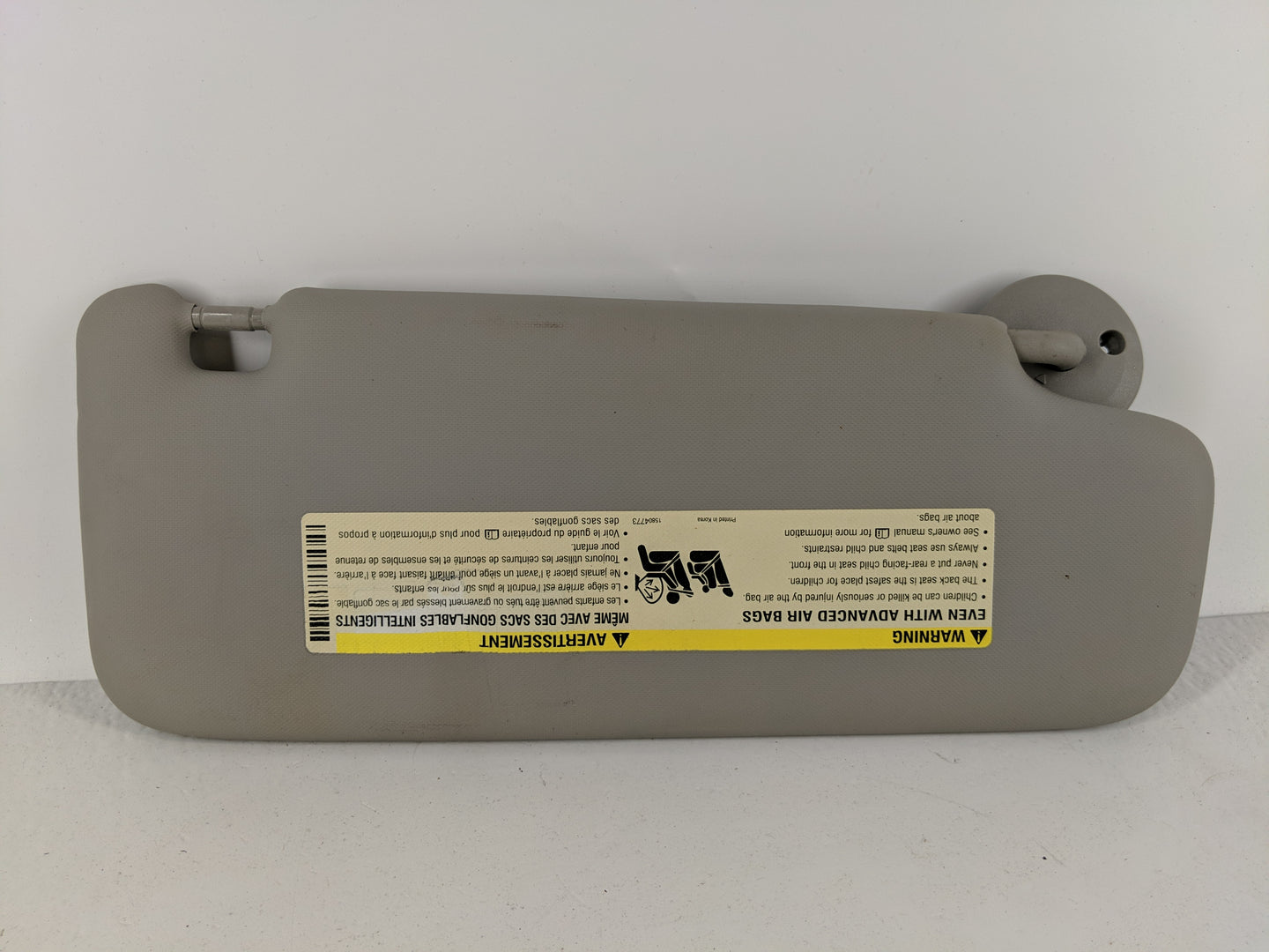 2012-2019 Chevrolet Sonic Sun Visor Shade Replacement Driver Left Mirror Fits Fits 2012 2013 2014 2015 2016 2017 2018 2019 O