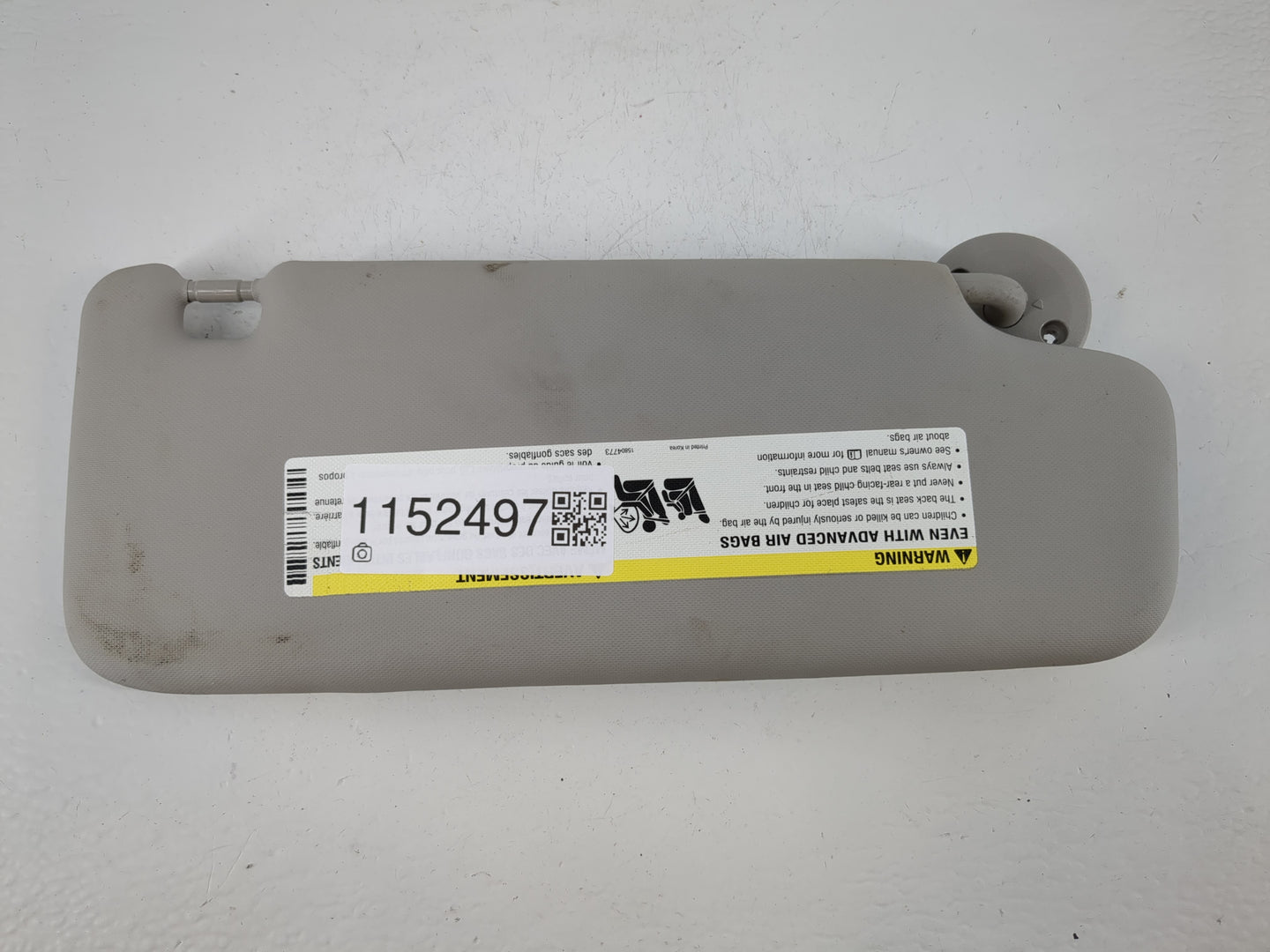 2012-2019 Chevrolet Sonic Sun Visor Shade Replacement Passenger Right Mirror Fits Fits 2012 2013 2014 2015 2016 2017 2018 20