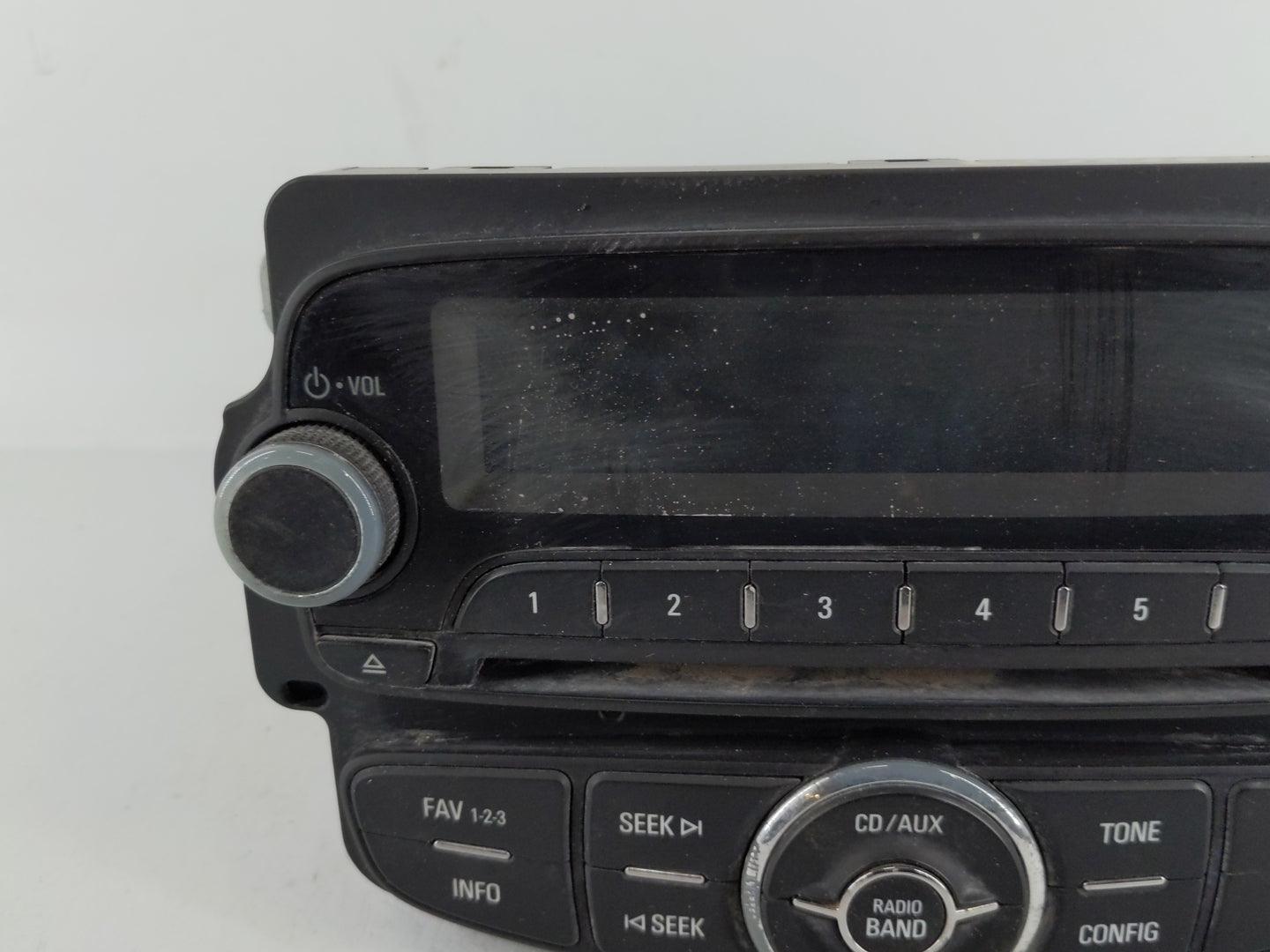 2013 Chevrolet Sonic Radio AM FM Cd Player Receiver Replacement P/N:95315734 95242290 Fits OEM Used Auto Parts - Oemusedauto
