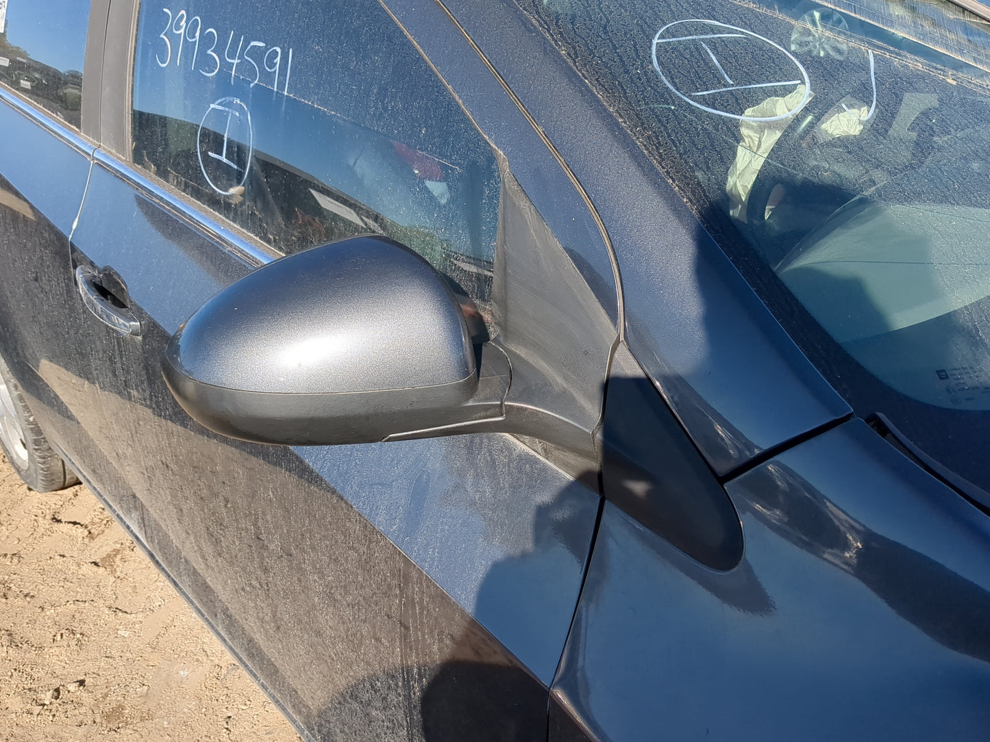 2013-2014 Chevrolet Sonic Passenger Side View Mirror - Right Door Mirror OEM Used - Oemusedautoparts1.com
