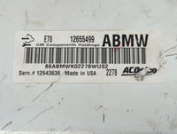 2013 Chevrolet Sonic PCM Engine Control Computer ECU ECM PCU OEM P/N:12655499 12643636 OEM Used Auto Parts - Oemusedautopart