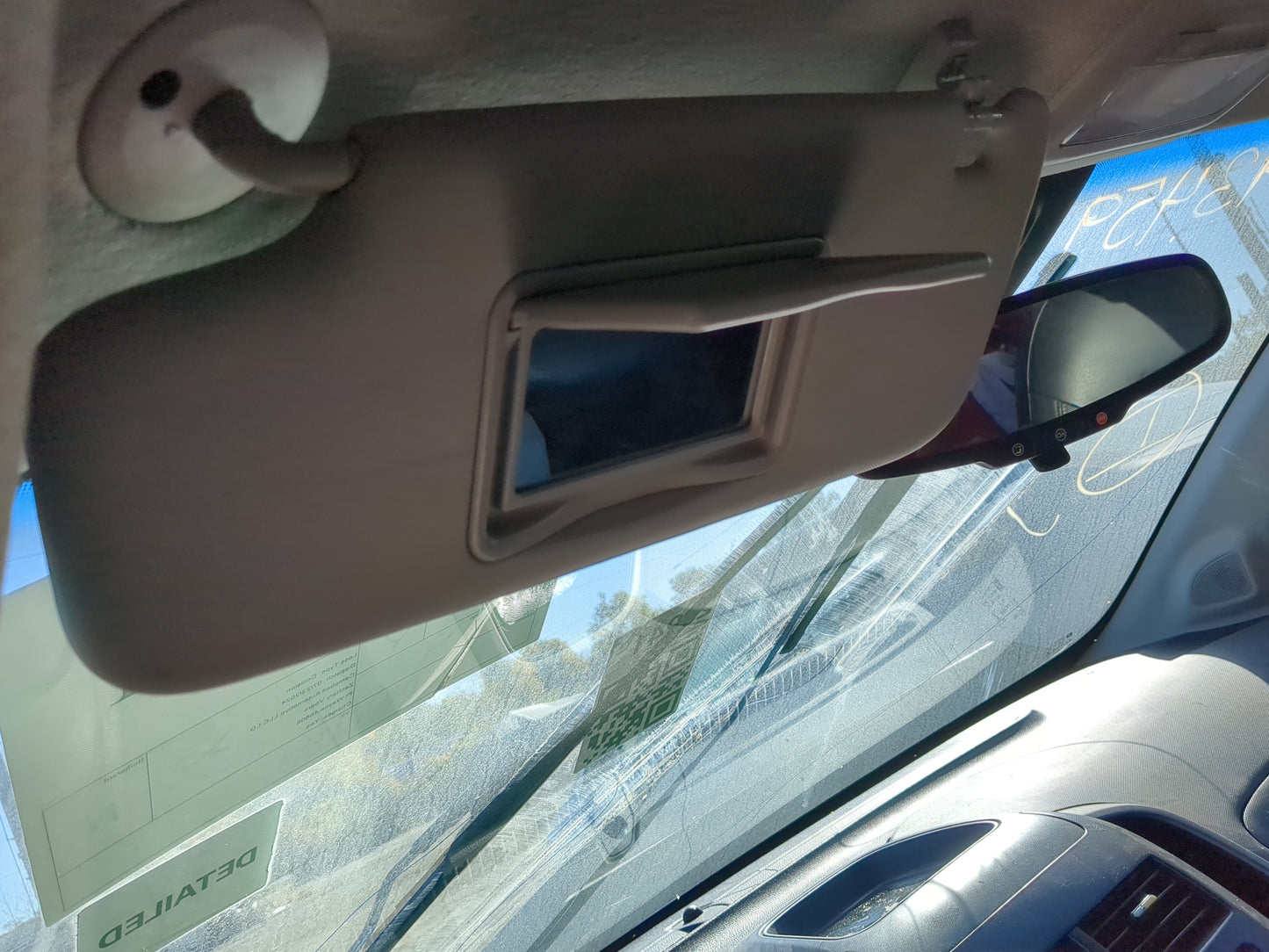 2012-2019 Chevrolet Sonic Sun Visor Shade Replacement Driver Left Mirror Fits Fits 2012 2013 2014 2015 2016 2017 2018 2019 O