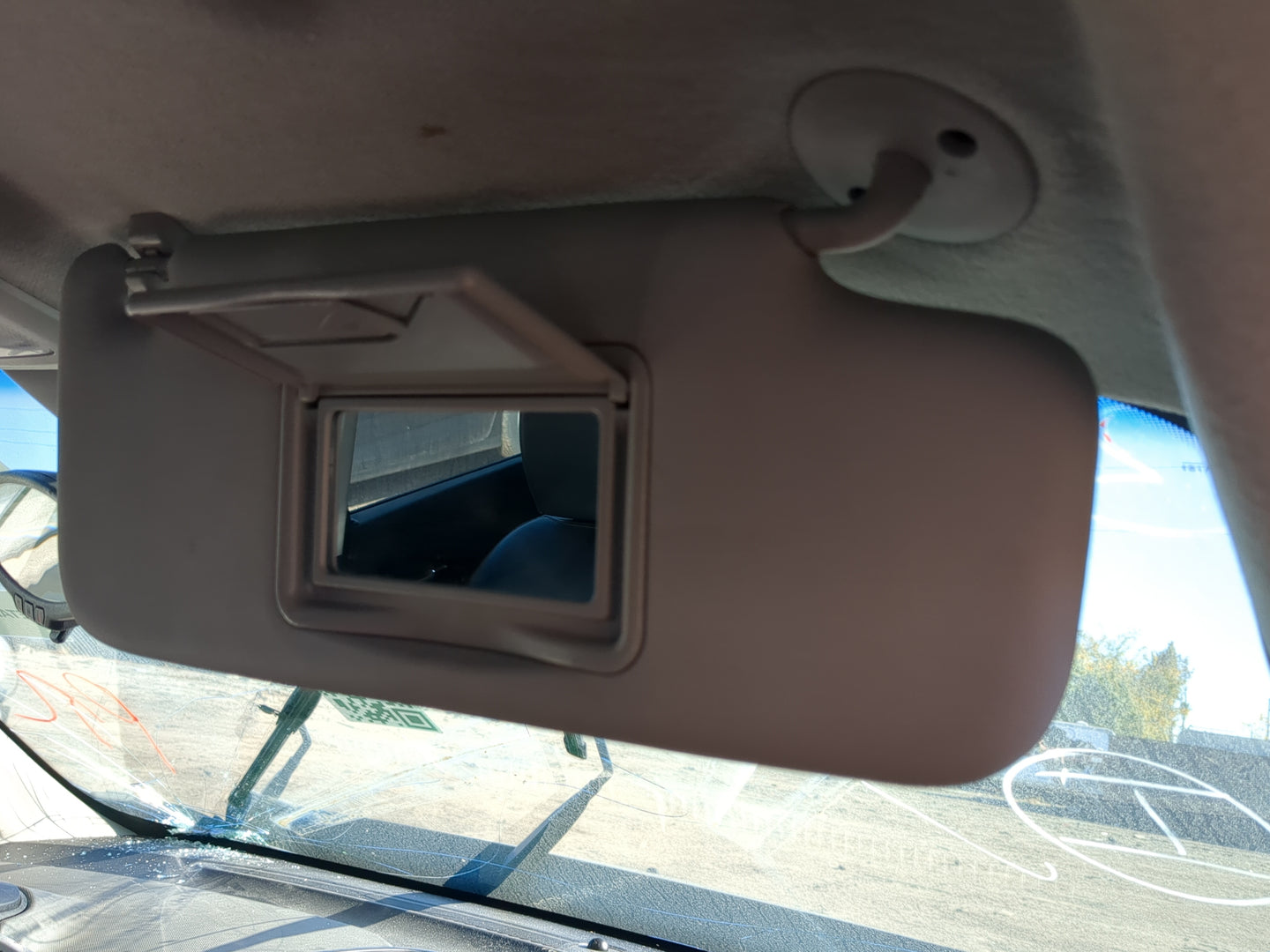 2012-2019 Chevrolet Sonic Sun Visor Shade Replacement Passenger Right Mirror Fits Fits 2012 2013 2014 2015 2016 2017 2018 20