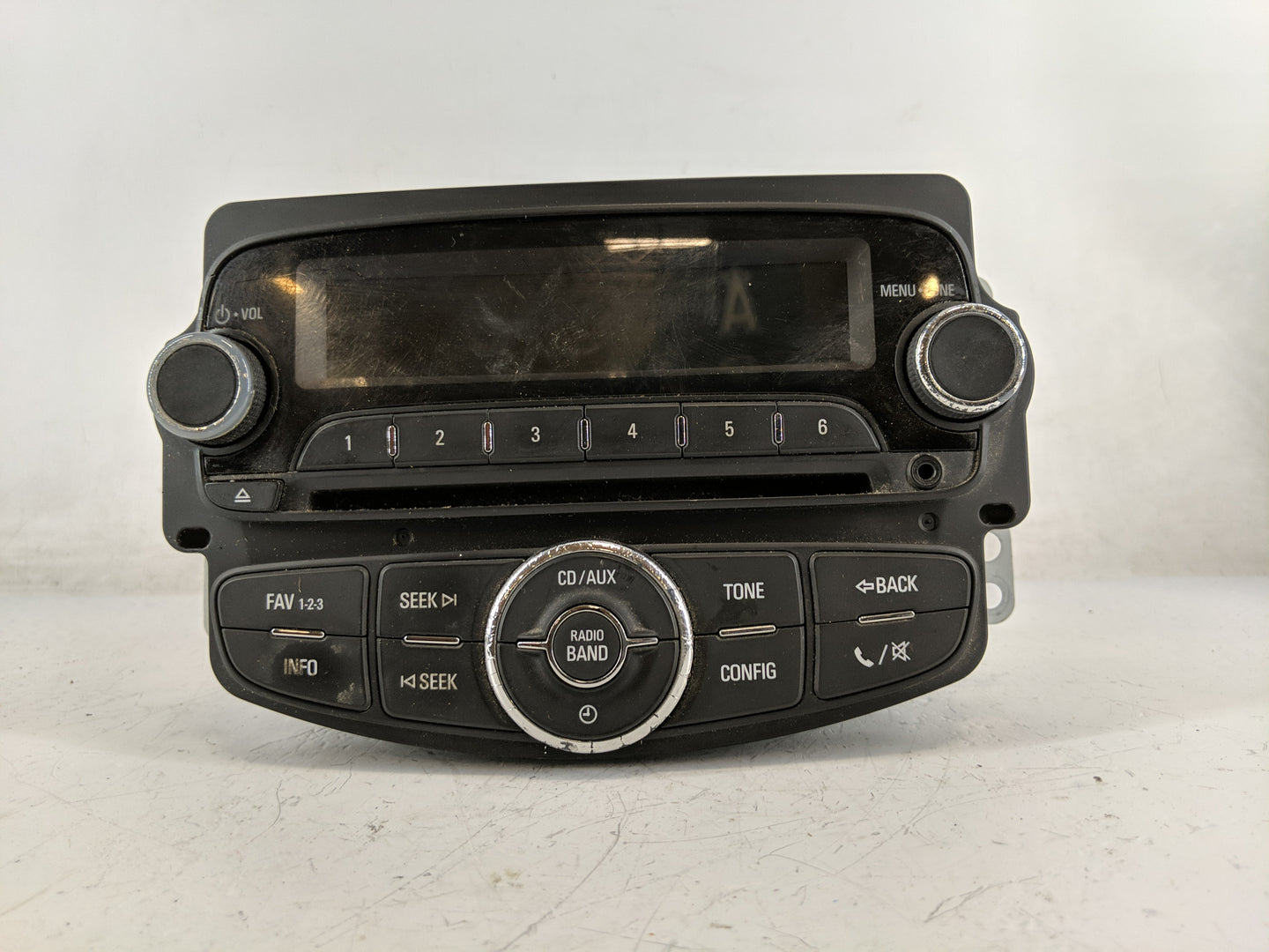 2013 Chevrolet Sonic Radio AM FM Cd Player Receiver Replacement P/N:AGC-1056AT 9209A-AGC1056AT, 95315734 Fits OEM Used Auto 