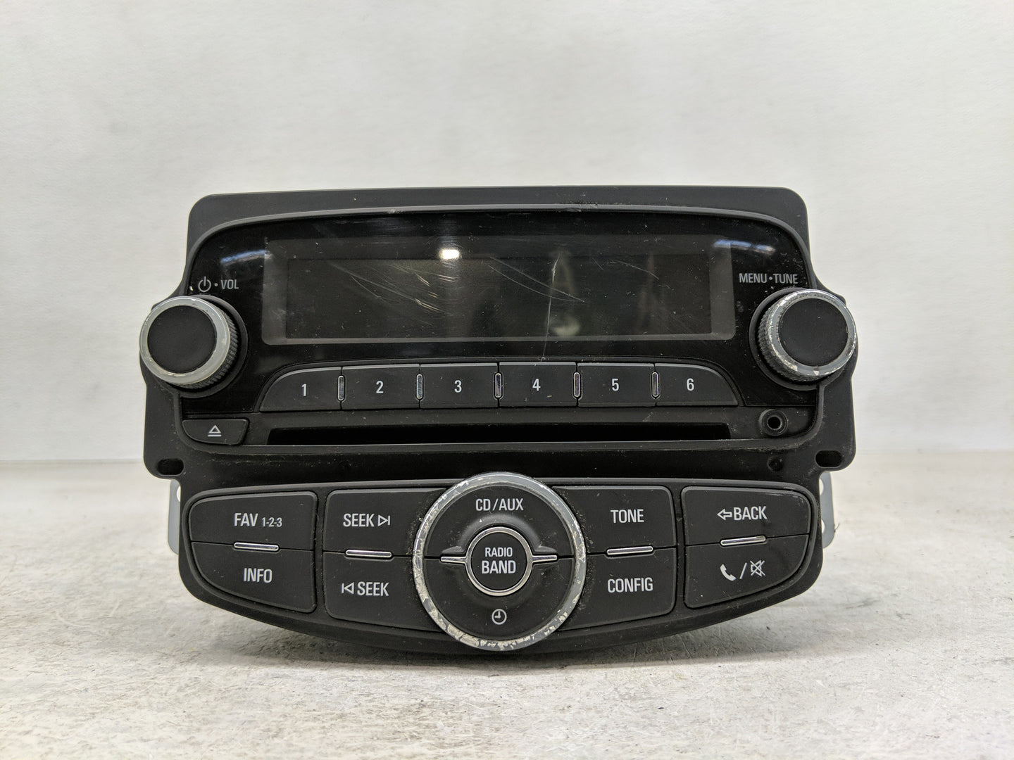 2013 Chevrolet Sonic Radio AM FM Cd Player Receiver Replacement P/N:95242290 95315709 Fits OEM Used Auto Parts - Oemusedauto