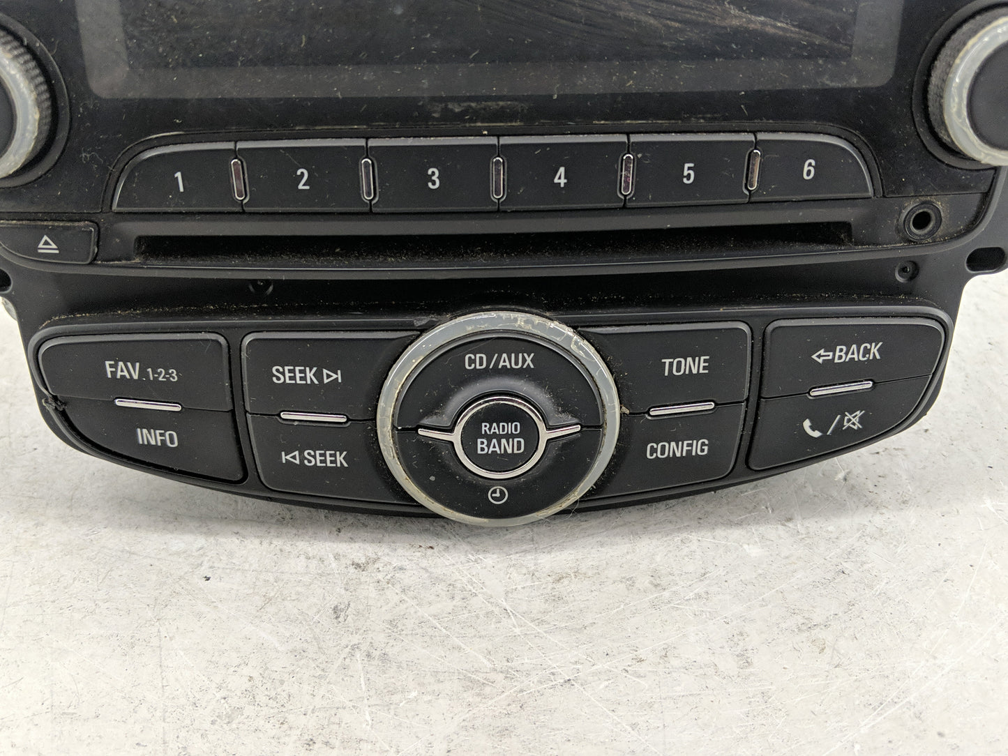 2013 Chevrolet Sonic Radio AM FM Cd Player Receiver Replacement P/N:95242290 Fits OEM Used Auto Parts - Oemusedautoparts1.co