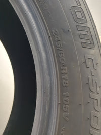 Used Tire 245/60R18 PHANTOM C-SPORT 105V - Tread Depth 11/32 - Oemusedautoparts1.com