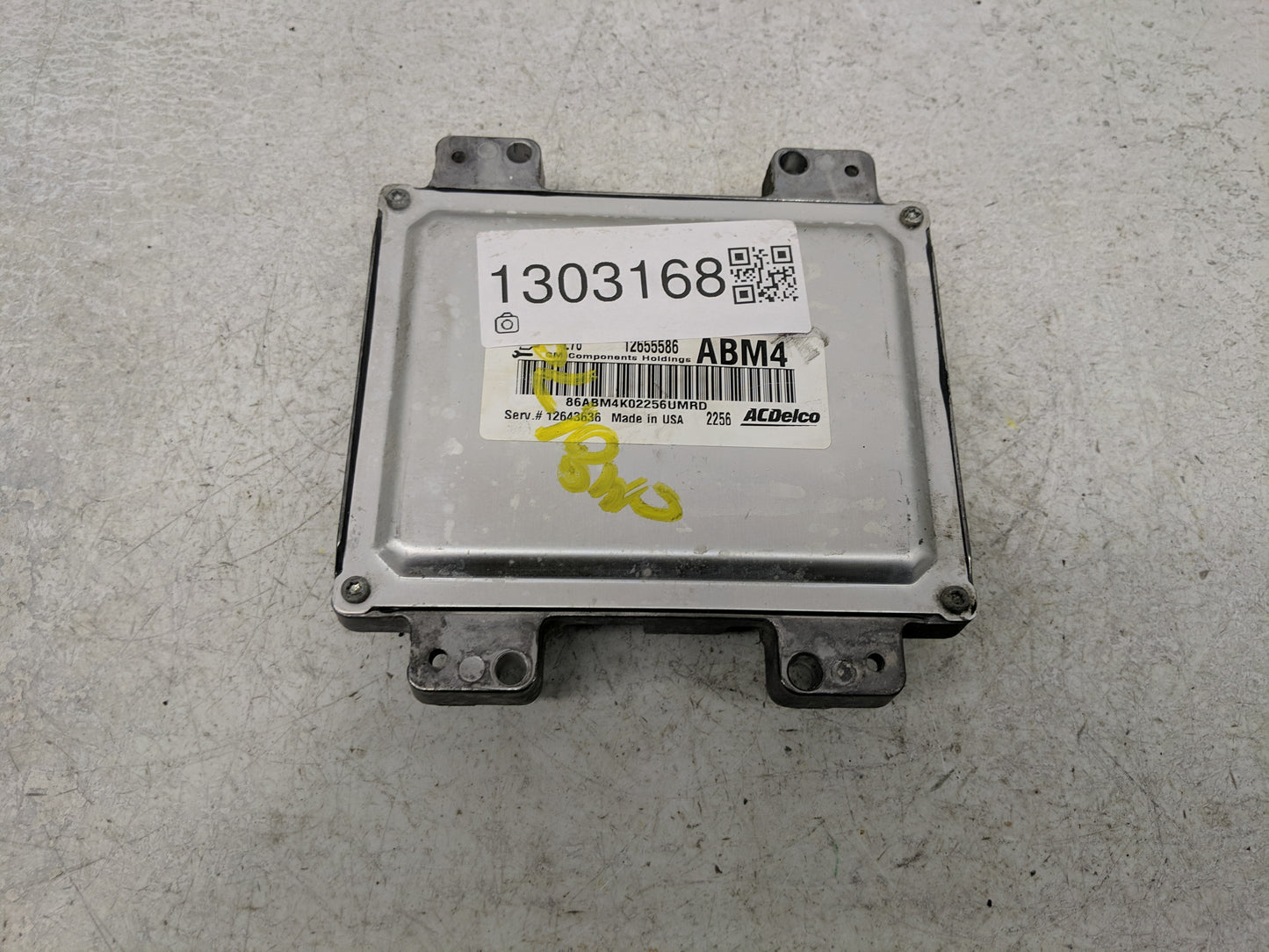 2012-2016 Chevrolet Sonic PCM Engine Control Computer ECU ECM PCU OEM P/N:12655586 Fits Fits 2011 2012 2013 2014 2015 2016 O