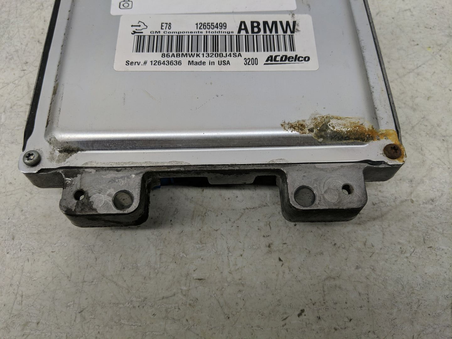 2012-2016 Chevrolet Sonic PCM Engine Control Computer ECU ECM PCU OEM P/N:12655499 Fits Fits 2011 2012 2013 2014 2015 2016 O