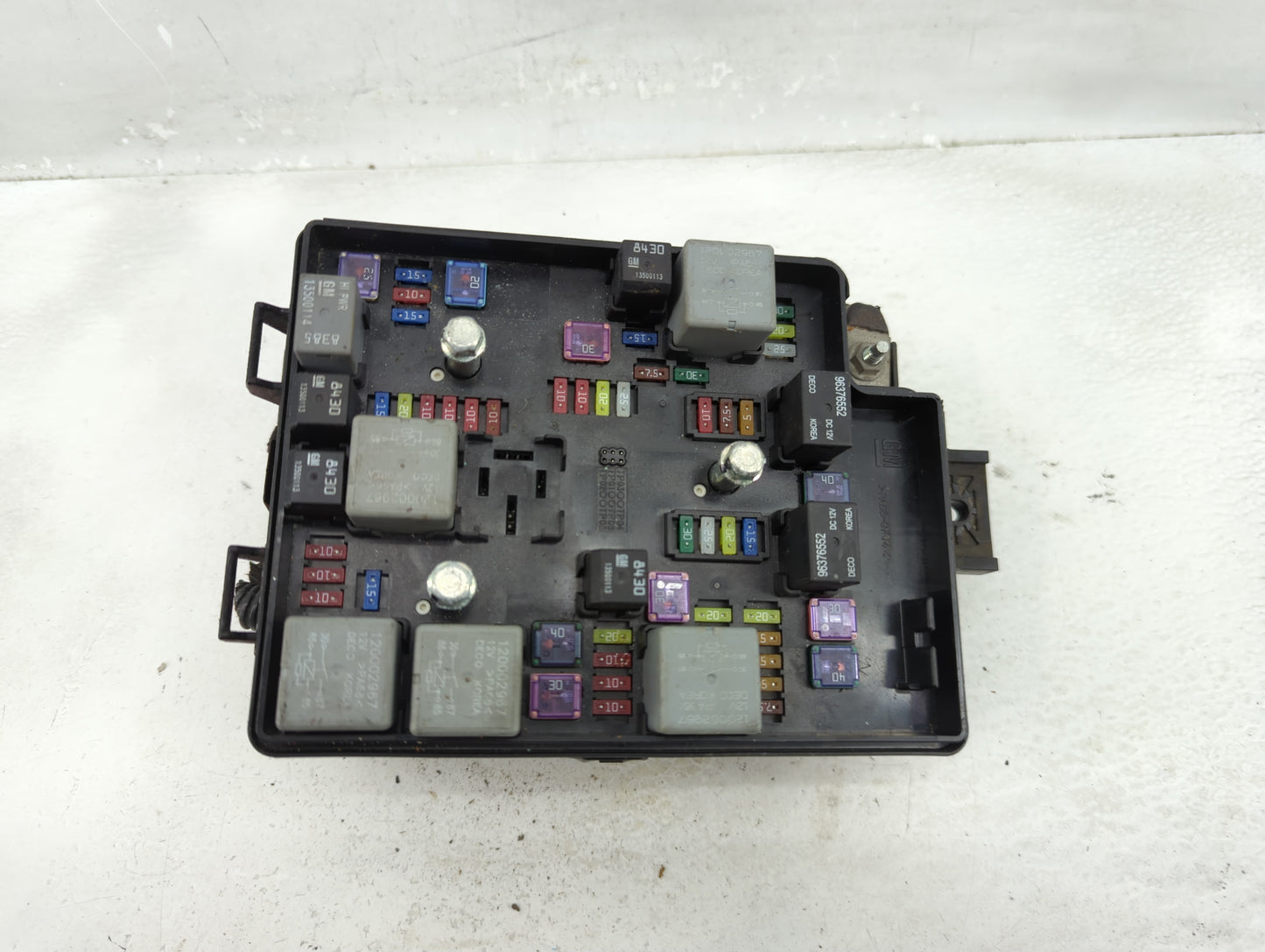 2014-2016 Chevrolet Sonic Fusebox Fuse Box Panel Relay Module P/N:95092983 95092982, 95315649 Fits Fits 2014 2015 2016 OEM U