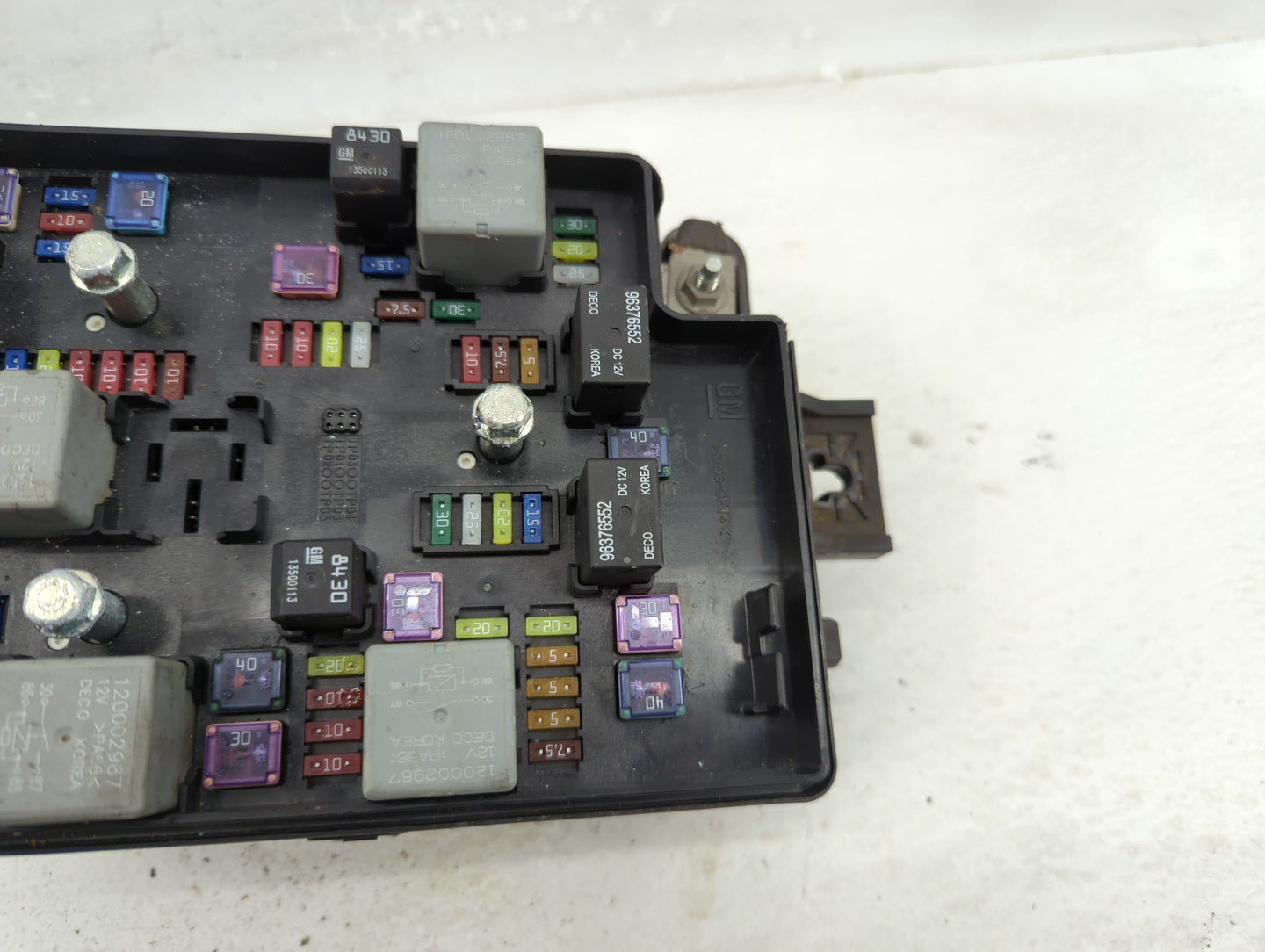 2014-2016 Chevrolet Sonic Fusebox Fuse Box Panel Relay Module P/N:95092983 95092982, 95315649 Fits Fits 2014 2015 2016 OEM U