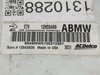 2012-2016 Chevrolet Sonic PCM Engine Control Computer ECU ECM PCU OEM P/N:12655499 Fits Fits 2011 2012 2013 2014 2015 2016 O