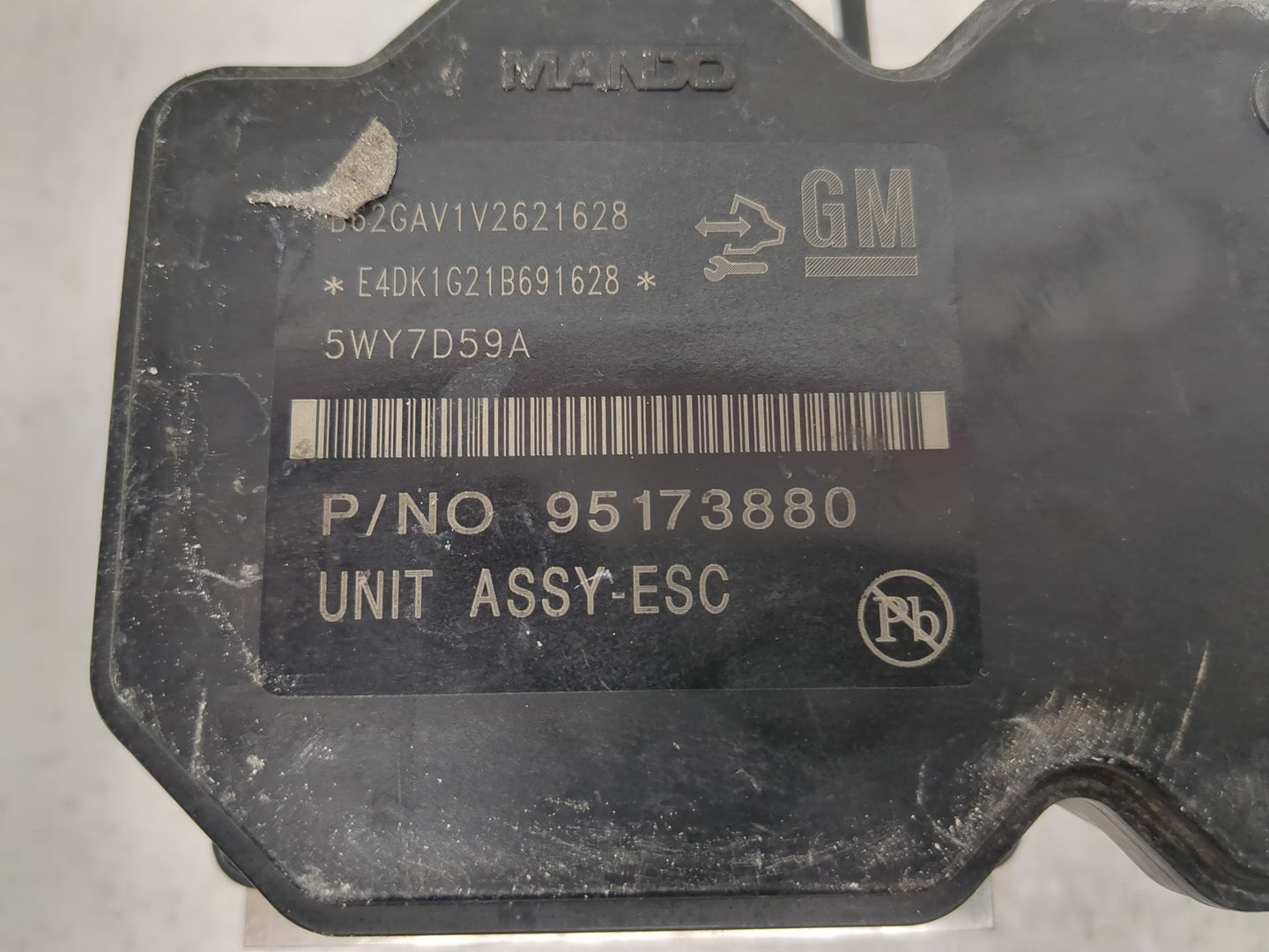 2012-2013 Chevrolet Sonic ABS Pump Control Module Replacement P/N:924537NIBHD1A316 688250455, 95104537 Fits Fits 2012 2013 O