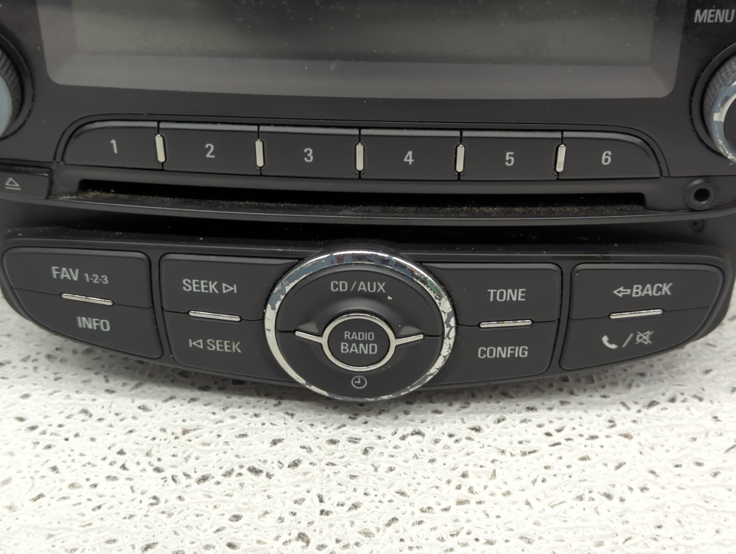 2013 Chevrolet Sonic Radio AM FM Cd Player Receiver Replacement P/N:95315734 Fits OEM Used Auto Parts - Oemusedautoparts1.co