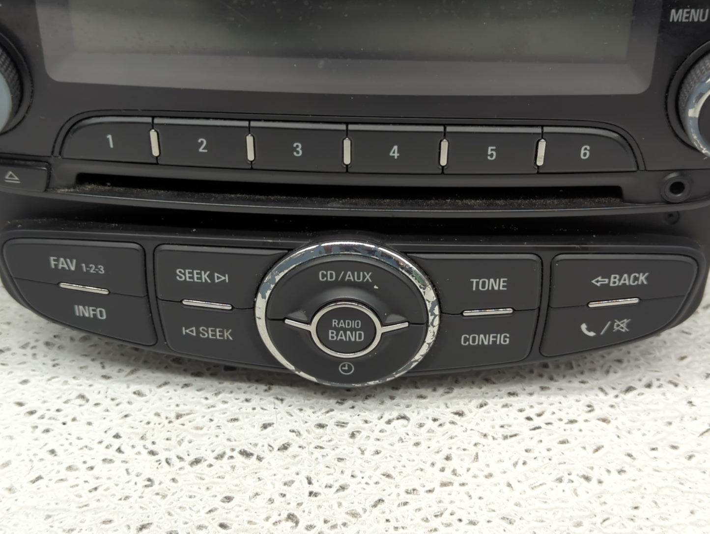 2013 Chevrolet Sonic Radio AM FM Cd Player Receiver Replacement P/N:95315734 Fits OEM Used Auto Parts - Oemusedautoparts1.co