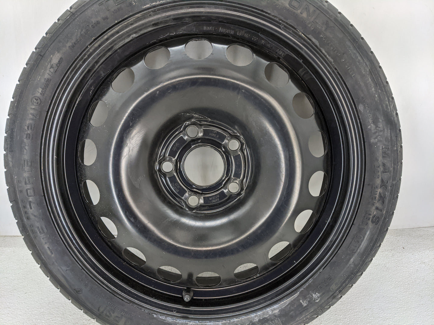2012-2020 Chevrolet Sonic Spare Donut Tire Wheel Rim Oem - Oemusedautoparts1.com