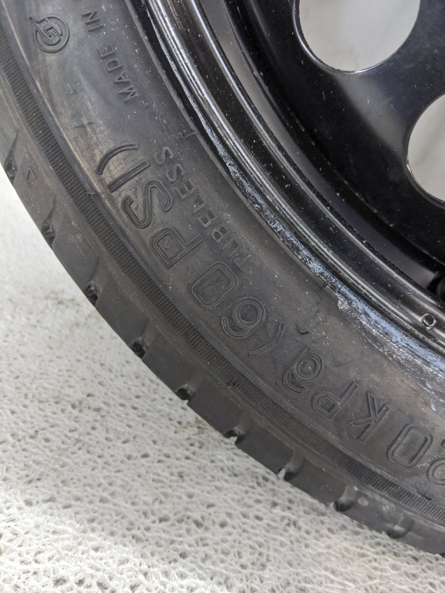 2012-2020 Chevrolet Sonic Spare Donut Tire Wheel Rim Oem - Oemusedautoparts1.com