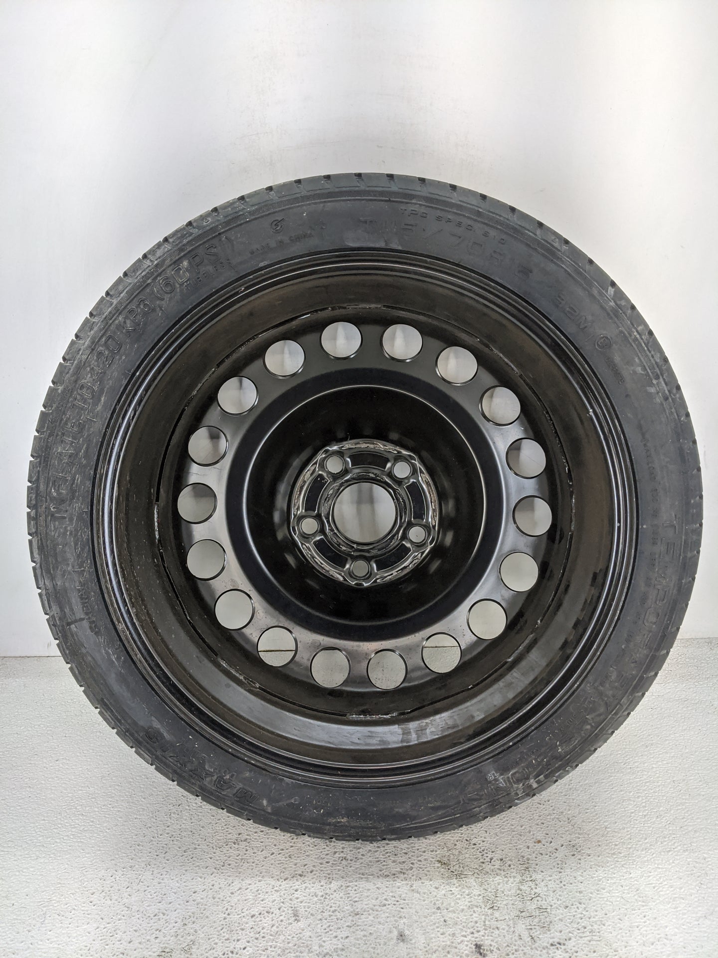 2012-2020 Chevrolet Sonic Spare Donut Tire Wheel Rim Oem - Oemusedautoparts1.com