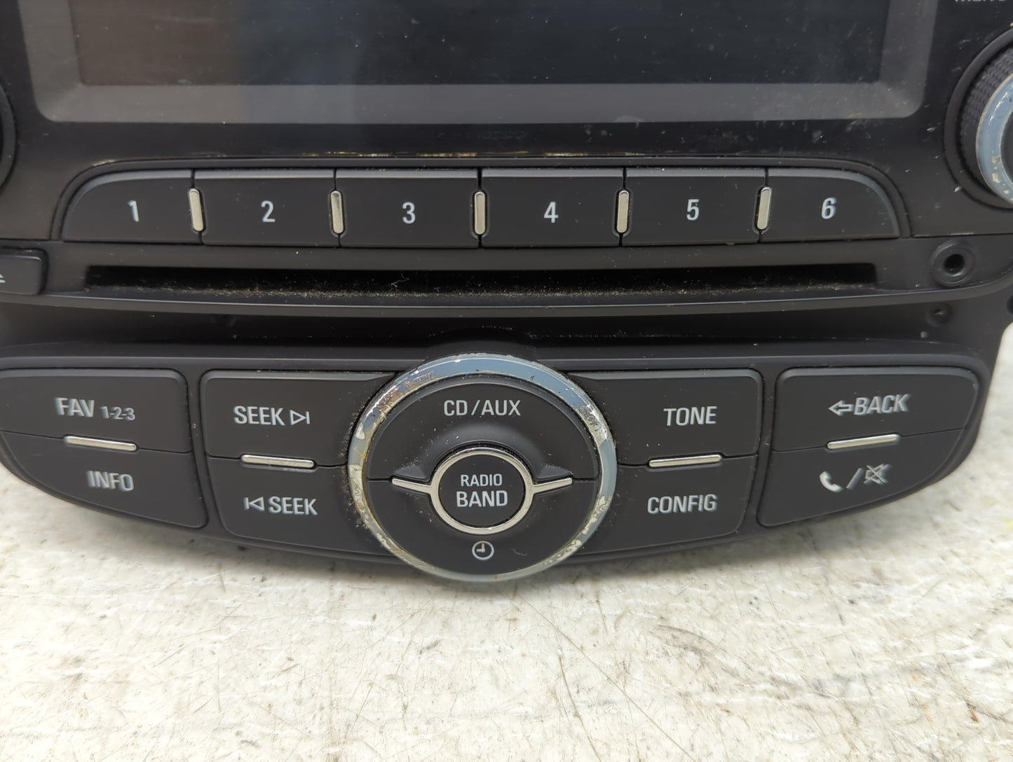 2013 Chevrolet Sonic Radio AM FM Cd Player Receiver Replacement P/N:95242290 AGC-1056AT Fits OEM Used Auto Parts - Oemusedau