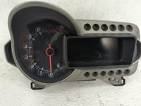 2013-2014 Chevrolet Sonic Instrument Cluster Speedometer Gauges P/N:ADUF3A091416 95146528, 0251 2K291083 Fits Fits 2013 2014