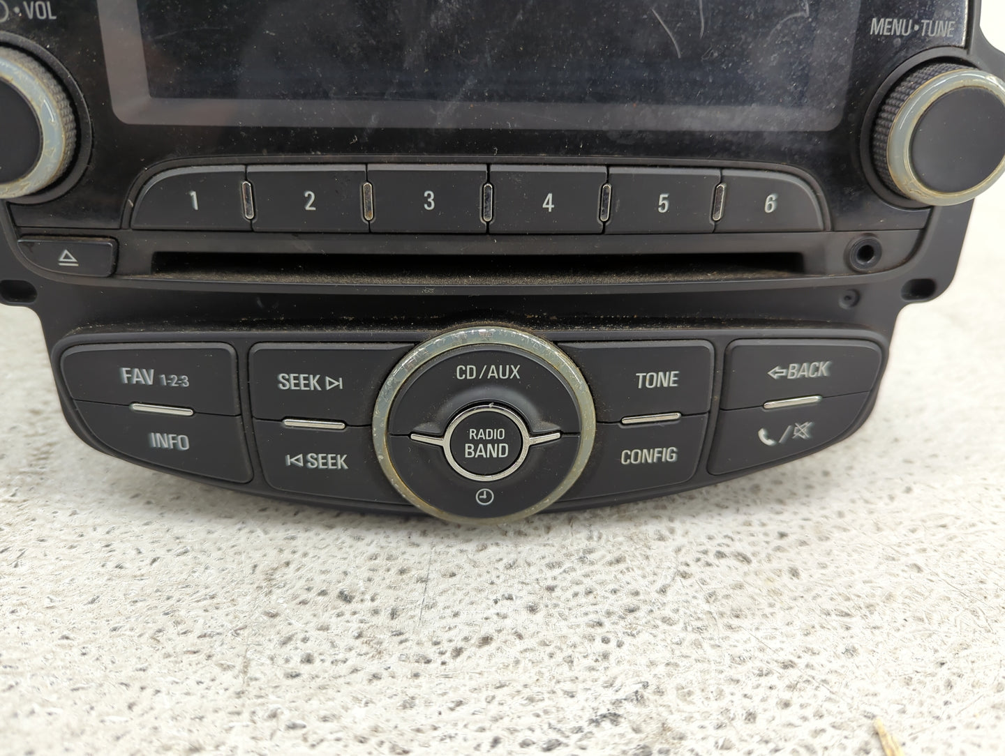 2013 Chevrolet Sonic Radio AM FM Cd Player Receiver Replacement P/N:95242290 20902290, AGC-1056AT Fits OEM Used Auto Parts -