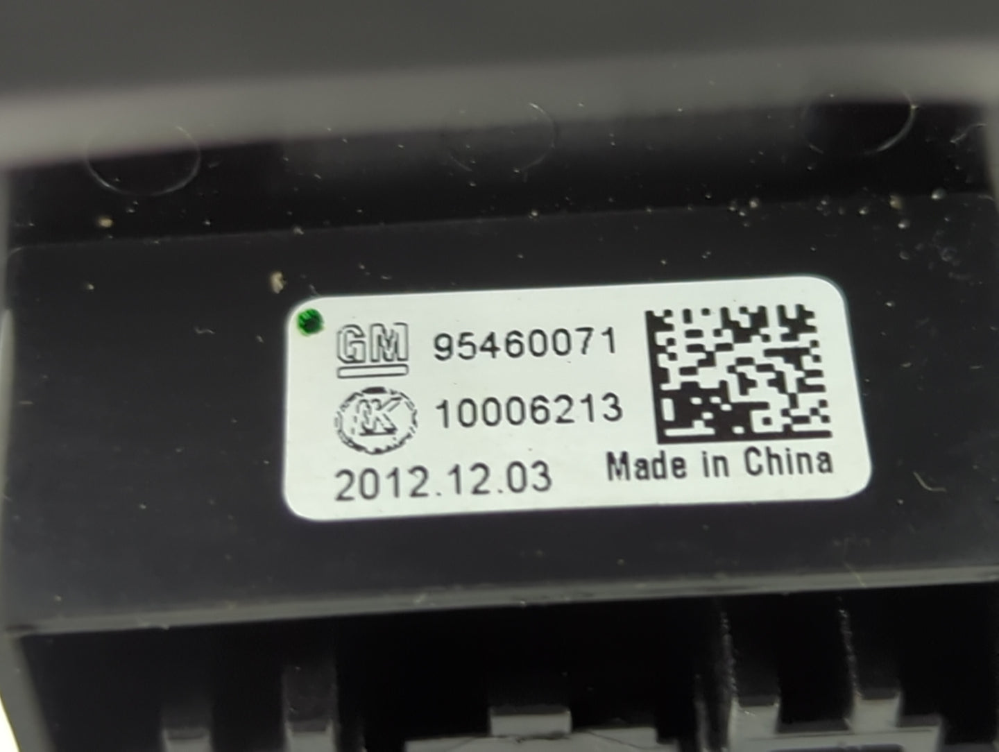 2013 Chevrolet Sonic Master Power Window Switch Replacement Driver Side Left P/N:95460071 10006213 Fits OEM Used Auto Parts 