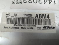 2012-2016 Chevrolet Sonic PCM Engine Control Computer ECU ECM PCU OEM P/N:12655586 12643636 Fits OEM Used Auto Parts - Oemus