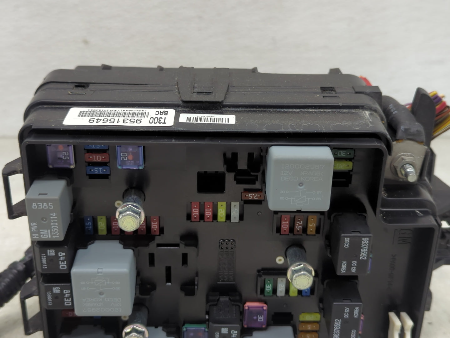 2014-2016 Chevrolet Sonic Fusebox Fuse Box Panel Relay Module P/N:95315649 Fits Fits 2014 2015 2016 OEM Used Auto Parts - Oe